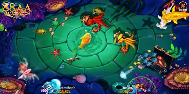 Các tựa game bắn cá 88AA được yêu thích hiện nay